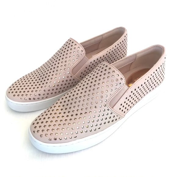 Michael Kors Shoes - NEW Michael Kors Nude Pink Studded Slip On Shoes